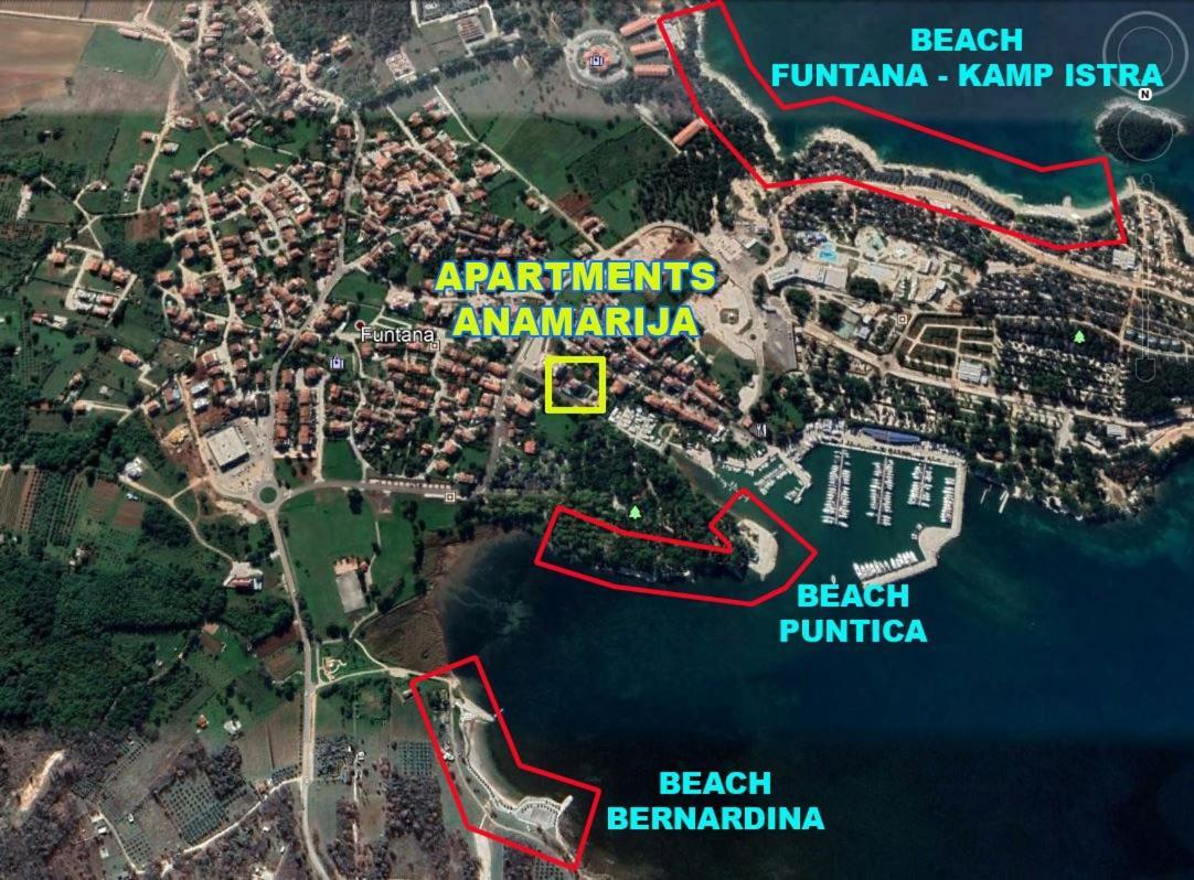 Anamarija Apartments Near The Beach And The Fantastic Adria Sea With Over 10 Small Islands Close By Funtana Zewnętrze zdjęcie